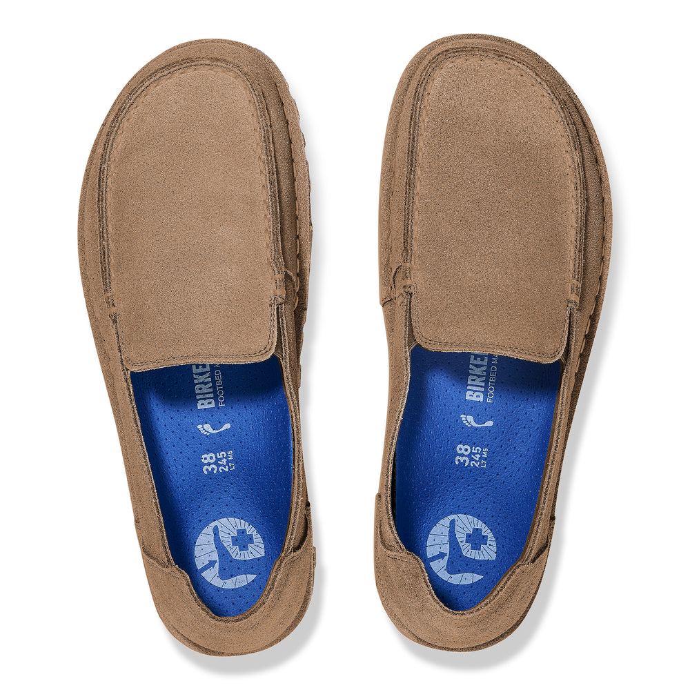 UTTI SLIP ON SUEDE LEVE GRAY TAUPE