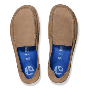 UTTI SLIP ON SUEDE LEVE GRAY TAUPE