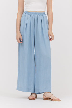 CHAMBRAY PANTS