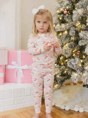 TODDLER SANTA BABY PJ SET