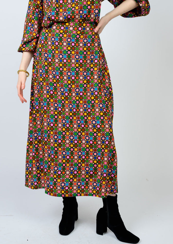 LOADS OF COLOR  DOT SKIRT