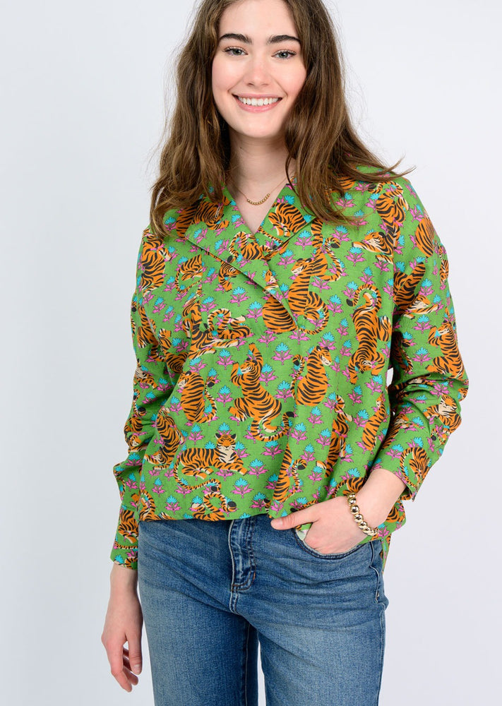 TIGER POPOVER SHIRT