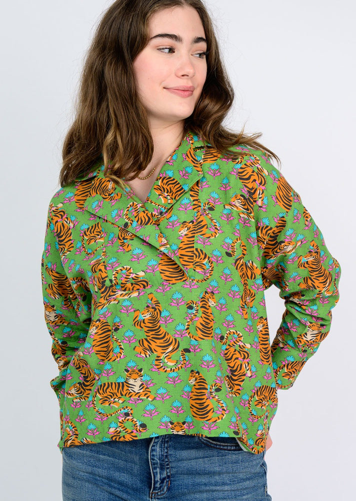 TIGER POPOVER SHIRT