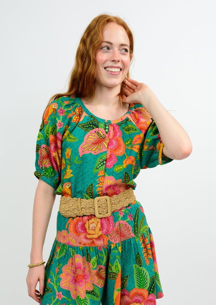 BIRDS IN PARADISE TOP