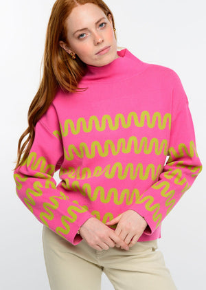 SQUIGGLE SWEATER