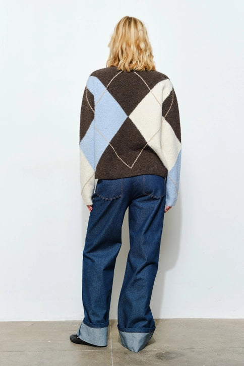 VIRGINIA ARGYLE SWEATER