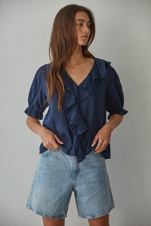 TEMPE RUFFLE TOP