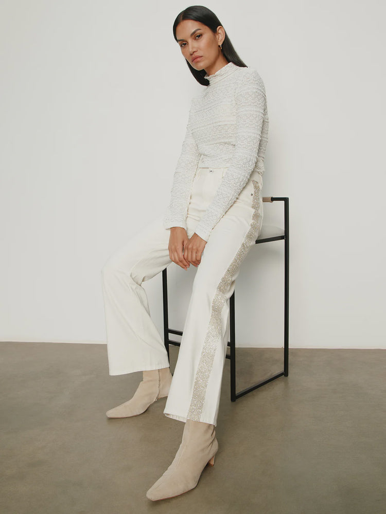 CADENCE SHIMMER STRIPE PANT