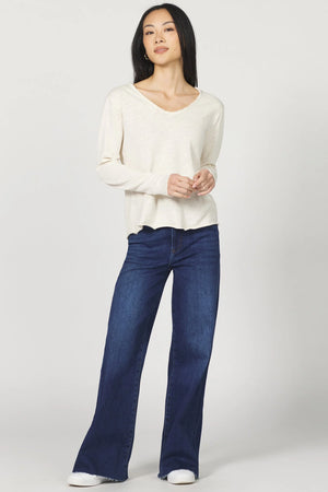 VANYA LONG SLEEVETEE SLUB