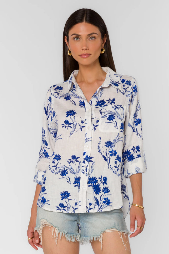 ELISA BUTTON UP TOP
