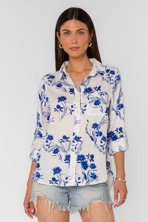 ELISA BUTTON UP TOP