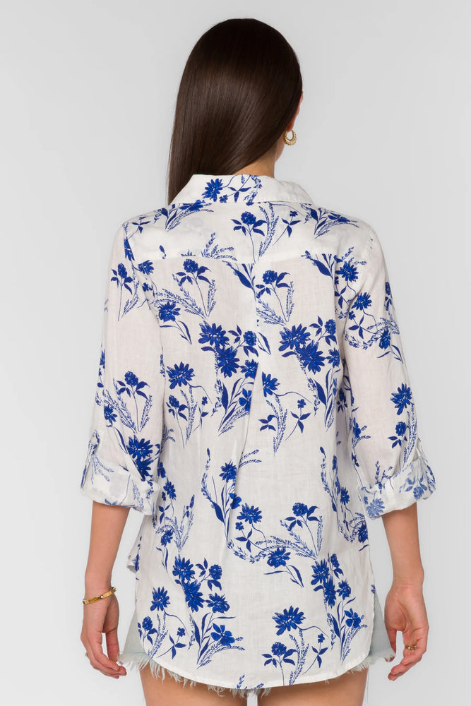 ELISA BUTTON UP TOP