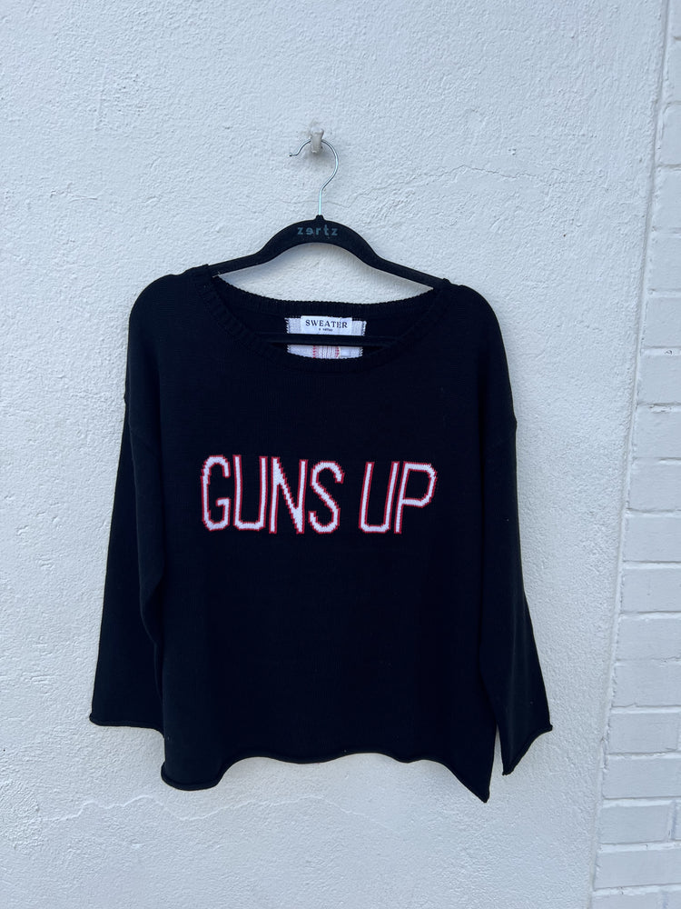 GUNS UP COLLEGE SWEATER