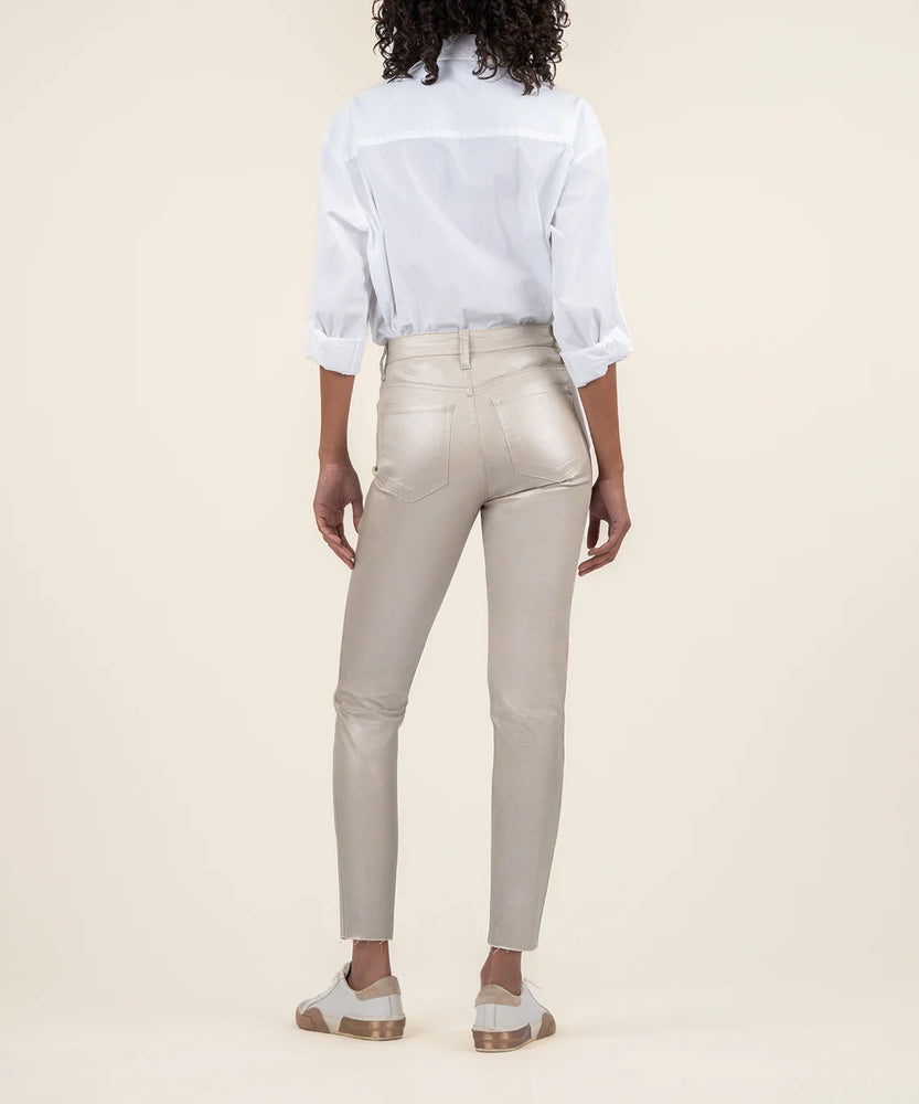 CHARLIZE COATED HIGH RISE JEAN