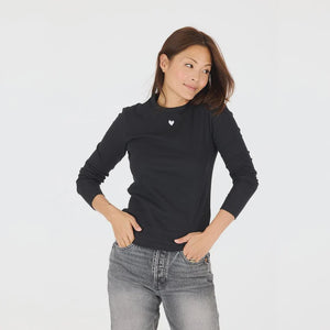 LONG SLEEVE RIB TEE