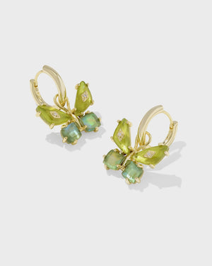 BIANCA BUTTERFLY HUGGIE EARRING