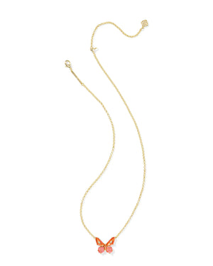 BIANCA BUTTERLY PENDANT NECKLACE