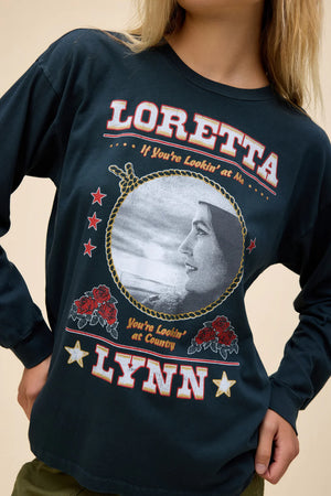 LORETTA LYNN LOOKIN' AT COUNTRY RELAXED LS