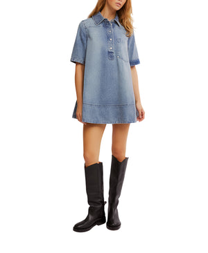 REMINO DENIM MINI DRESS