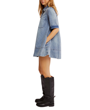 REMINO DENIM MINI DRESS