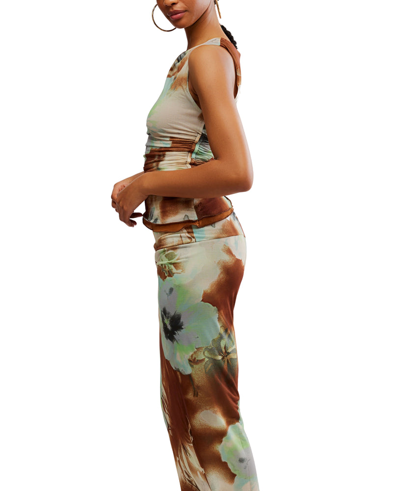 SUNSET MESH MAXI SKIRT