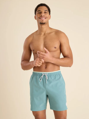 7" TEAL BREAKERS CLASSIC LINED SWIM TRUNK