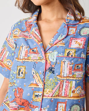 UNLEASHED STORIES SHORT PJ SET