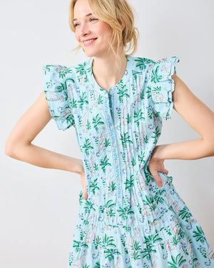 KATIE DRESS IN LEOPARD MIRAGE