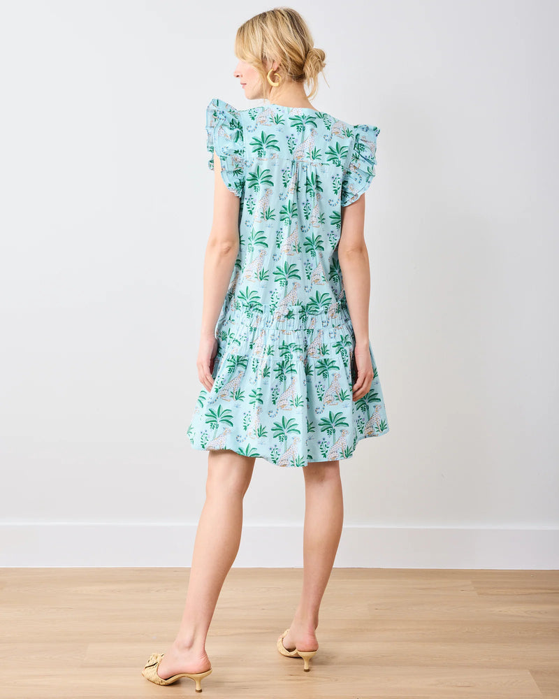 KATIE DRESS IN LEOPARD MIRAGE