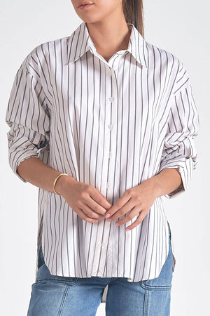 STRIPED BUTTON DOWN