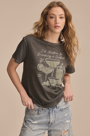 RATHER BE DRINKING BOYFRIEND TEE