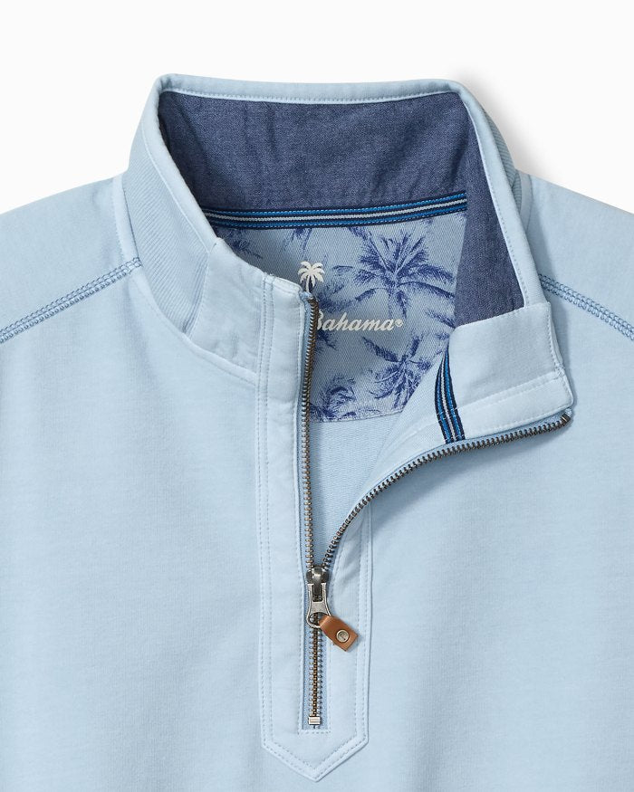 BEN AND TERRY HALF ZIP UP