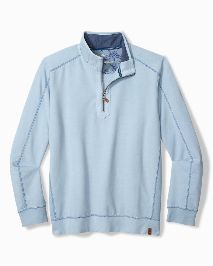 BEN AND TERRY HALF ZIP UP