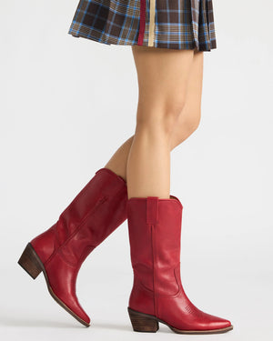 ALBANY LEATHER BOOT