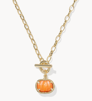 PUMPKIN LINK CHAIN NECKLACE