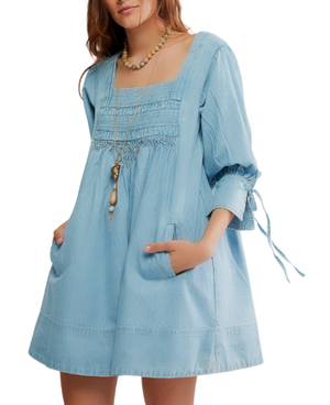 SONORA DENIM MINI DRESS