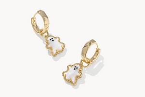 GHOST HUGGIE EARRINGS