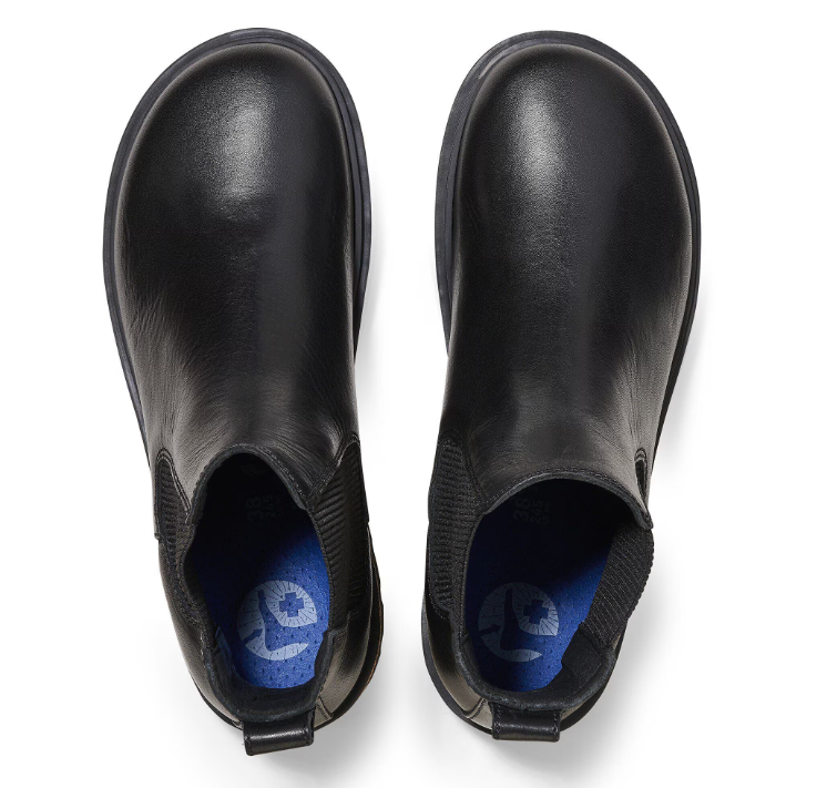 HIGHWOOD M SLIP ON LEATHER BLACK R