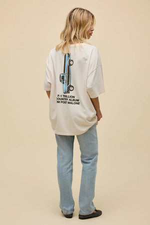 POST MALONE F-1 TRILLION ALBUM ART OS TEE