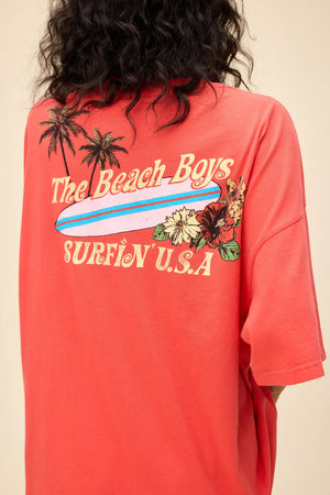 THE BEACH BOYS SURFIN USA 1963 OS TEE