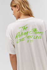DAYDREAMER ROLLING STONES LOVE YOU LIVE '77 MERCH TEE