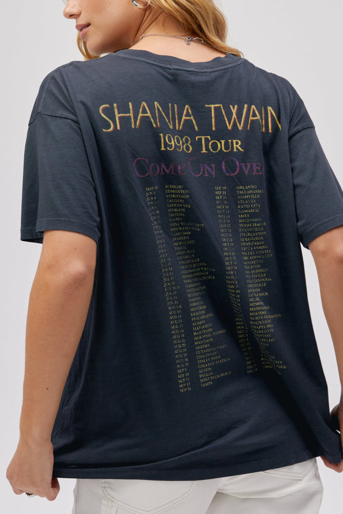 
            
                Load image into Gallery viewer, DAYDREAMER SHANIA TWAIN COME ON OVER 1988 TOUR MERCH TEE 
            
        