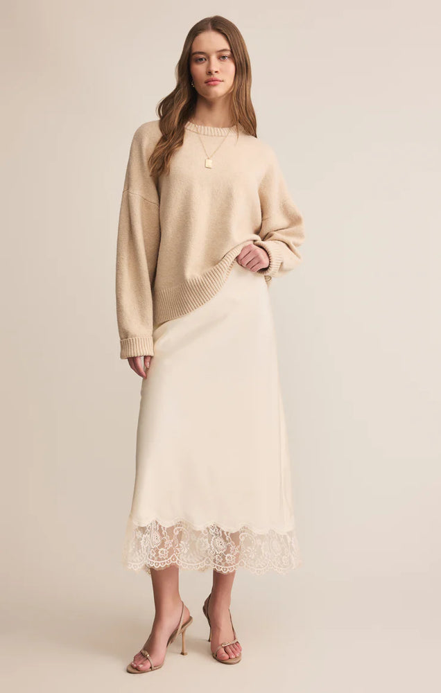 CINDER LACE MIDI SKIRT