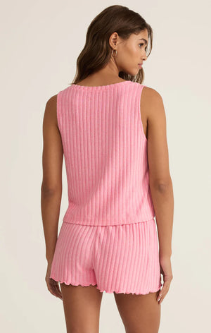 SLOANE V-NECK RIB TANK