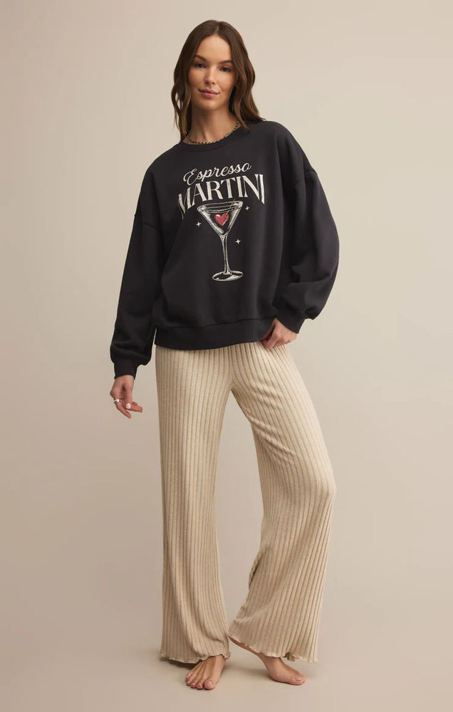OVERSIZED MARTINI SWEATSHIRT