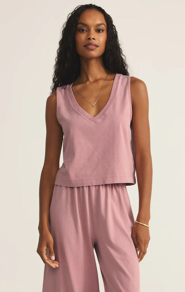 SLOANE V NECK TOP
