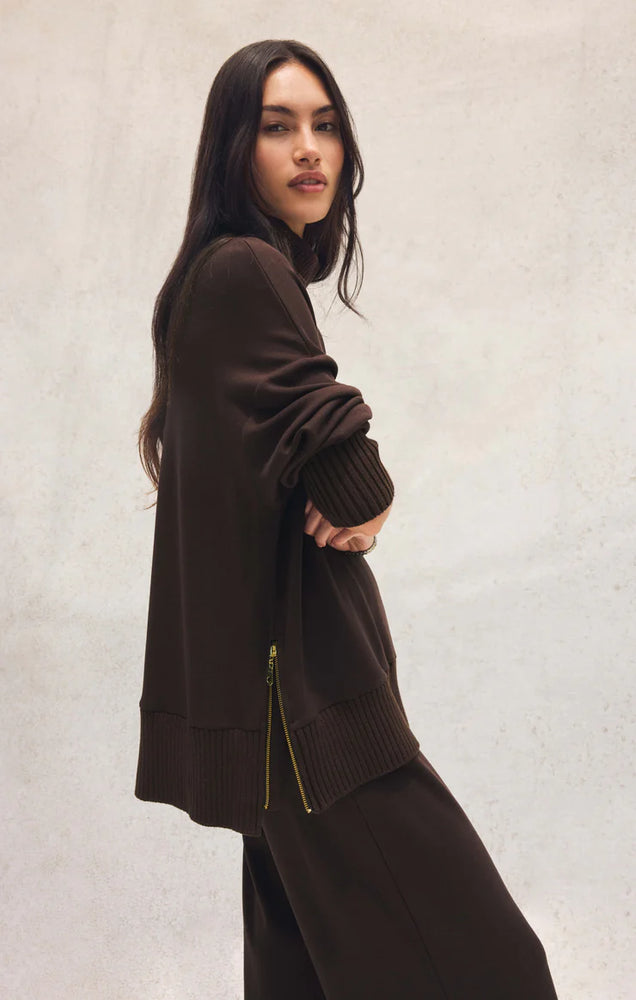 SABLE RIB SWEATSHIRT