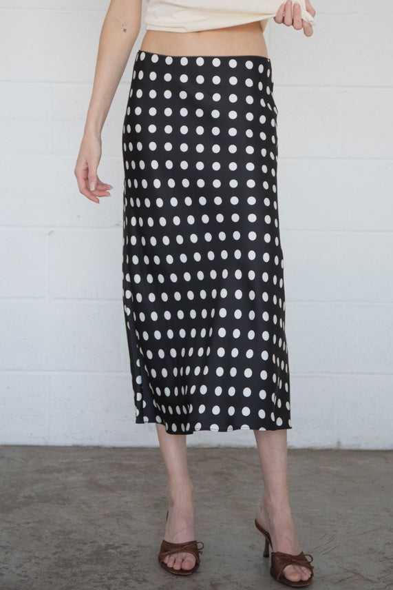 POLKA DOT SKIRT TBSS14115
