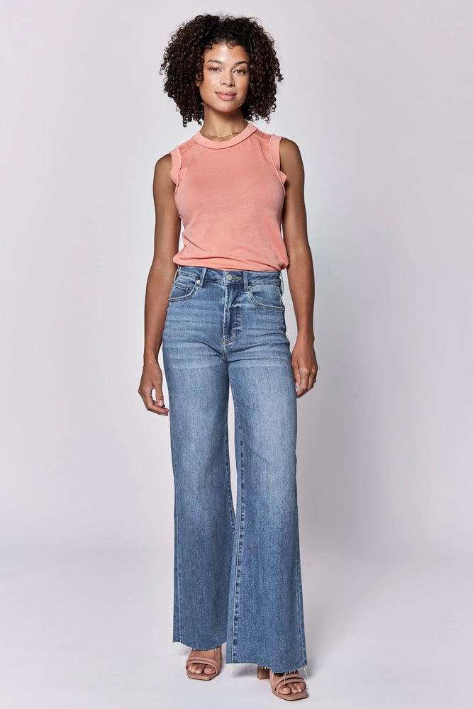 FIONA HIGH RISE WIDE LEG JEAN