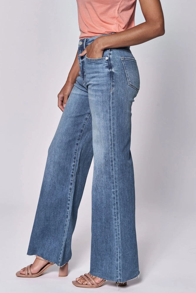 FIONA HIGH RISE WIDE LEG JEAN